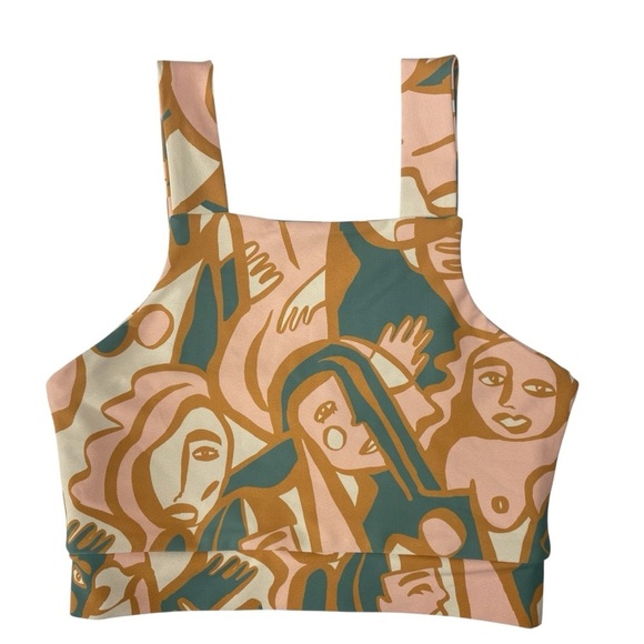 Anthropologie Dazey LA 'We Are One" Sport Bra Size Small - Picture 3 of 11